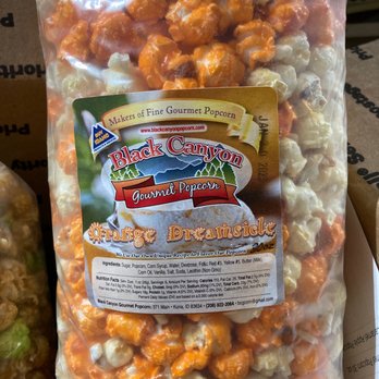 Black Canyon Gourmet Popcorn - Remember orange dreamsickles! Yummy - Popcorn Shops Near Me - Kuna, Idaho Black Canyon Gourmet Popcorn - Remember orange dreamsickles! Yummy - Popcorn Shops Near Me - Kuna, Idaho