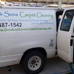 Don & Sons Carpet Cleaning - One of our Vans!