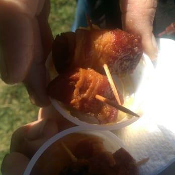 Southwest Bacon Fest - Bacon Bites spam wrapped with bacon then fried yummy - Festivals Near Me - Albuquerque, New Mexico