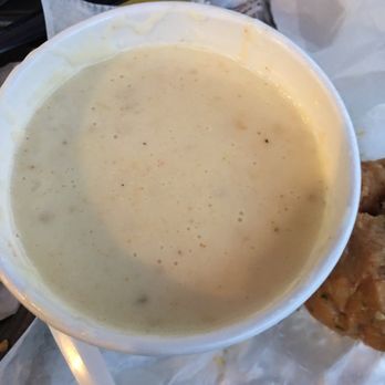 Cape Cod Lobster Rolls - Clam chowdah, really great clam taste. Creamy but on the thinner side. - Seafood Near Me - Onset, Massachusetts Cape Cod Lobster Rolls - Clam chowdah, really great clam taste. Creamy but on the thinner side. - Seafood Near Me - Onset, Massachusetts