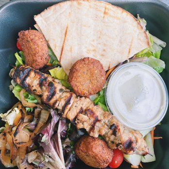 Sticks Kebob Shop - Salad platter - Mediterranean Near Me - Charlottesville, Virginia Sticks Kebob Shop - Salad platter - Mediterranean Near Me - Charlottesville, Virginia