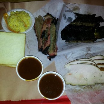 Stiles Switch BBQ & Brew - Brisket, beef ribs, turkey, and corn casserole. - Barbeque Near Me - Austin, Texas