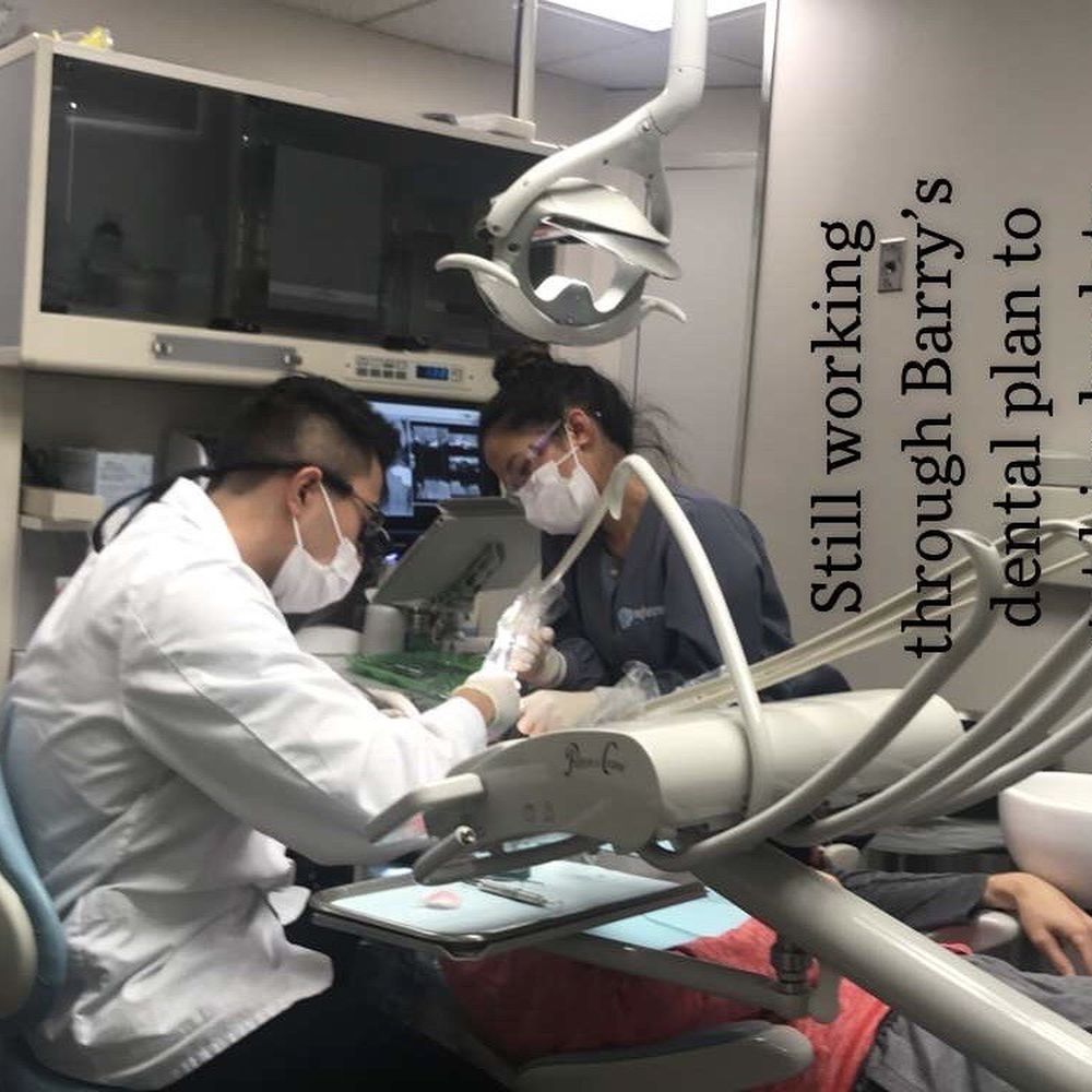 Springfield Lorton Dental Group - Dr. Alan Ho & Christine filling cavities on Barry. - Cosmetic Dentists Near Me - Springfield, Virginia Springfield Lorton Dental Group - Dr. Alan Ho & Christine filling cavities on Barry. - Cosmetic Dentists Near Me - Springfield, Virginia