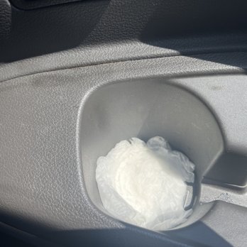Enterprise Rent-A-Car - Napkins in cup holder - Car Rental Near Me - Jacksonville, Florida Enterprise Rent-A-Car - Napkins in cup holder - Car Rental Near Me - Jacksonville, Florida