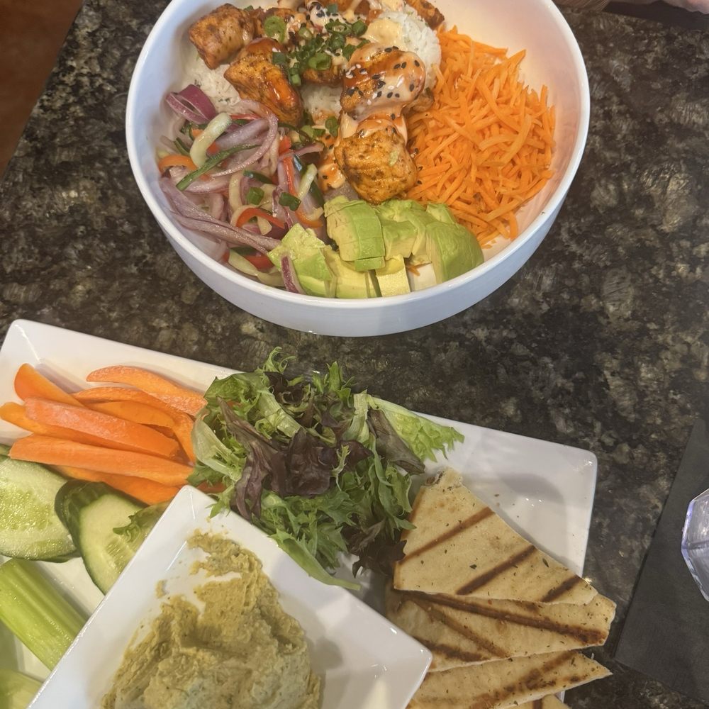 Jonathan's Grille - Pesto hummus, Firecracker Salmon Bowl - Pizza Near Me - Hendersonville, Tennessee Jonathan's Grille - Pesto hummus, Firecracker Salmon Bowl - Pizza Near Me - Hendersonville, Tennessee