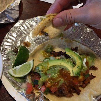 Tacos Ameca - Pastor tacos a little crunchy and over cooked - Mexican Near Me - Gilroy, California Tacos Ameca - Pastor tacos a little crunchy and over cooked - Mexican Near Me - Gilroy, California