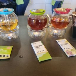 Tea flights with pairings