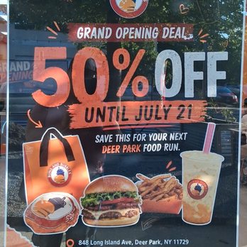Buns & Bubbles - Grand opening deal - Burgers Near Me - Deer Park, New York