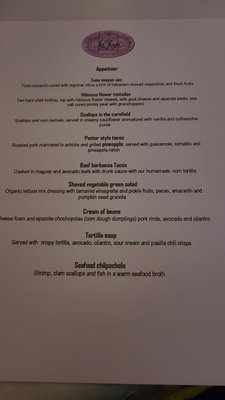 Menu photo 5 La Joya Restaurante Cancún, ROO Menu photo 5 La Joya Restaurante Cancún, ROO
