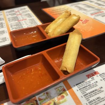 Red Koi Japanese Cuisine - Two Piece Spring Rolls - Sushi Bars Near Me - Bartlett, Tennessee