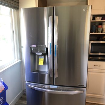 Pacific Craft Construction - Before: New refrigerator didn't quite fit, and there was a gap above from previous subzero compressor. - General Contractors Near Me