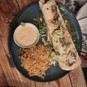 MEXiCUE - Smoky Chicken Burrito - Mexican Near Me - New York, New York MEXiCUE - Smoky Chicken Burrito - Mexican Near Me - New York, New York