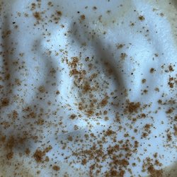 Covenant Coffee - Chai Latte with almond milk.  Yummy foam!