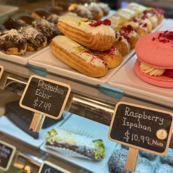 OfKors Bakery - Display case was filled with a gorgeous variety of European and Italian-inspired pastries - Coffee & Tea Near Me - Sarasota, Florida
