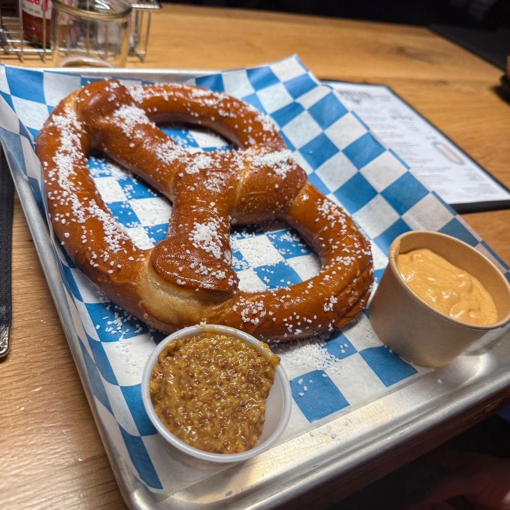 Hogwaller Brewing - The pretzel is excellent. Get the beer cheese. - Brewpubs Near Me - Charlottesville, Virginia Hogwaller Brewing - The pretzel is excellent. Get the beer cheese. - Brewpubs Near Me - Charlottesville, Virginia