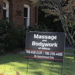 Massage and Bodywork of Athens - Text or call for an appointment.