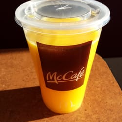 McDonald's - Fresh Orange juice.  From McDonalds.