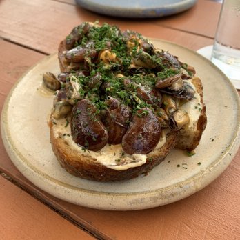 Squable - Mussels bread - Modern European Near Me - Houston, Texas