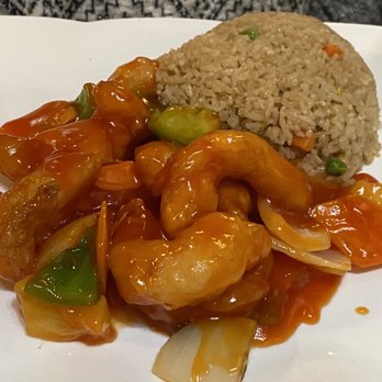 SF Kitchen - Lunch special-Sweet and sour shrimp with fried rice - Vietnamese Near Me - Reno, Nevada