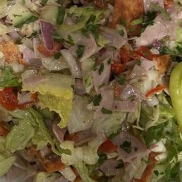 What their chopped salad used to look like