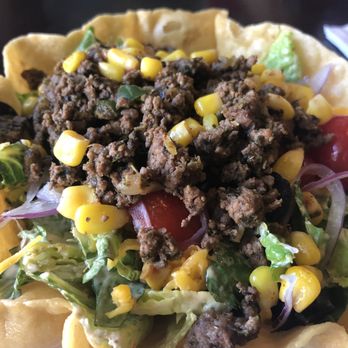 Harvest Grill - Taco salad with beef - New American Near Me - Meridian, Mississippi Harvest Grill - Taco salad with beef - New American Near Me - Meridian, Mississippi