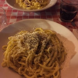 Osteria Dar Vignarolo - Cacio e pepe Vs gricia