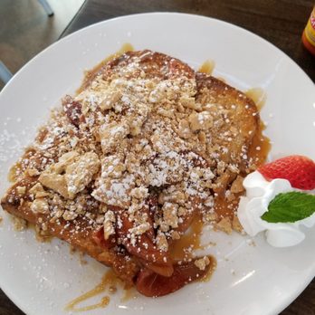 Eggstasy - Dutch Apple french toast (side order). Yummm! - Breakfast & Brunch Near Me - Chandler, Arizona Eggstasy - Dutch Apple french toast (side order). Yummm! - Breakfast & Brunch Near Me - Chandler, Arizona