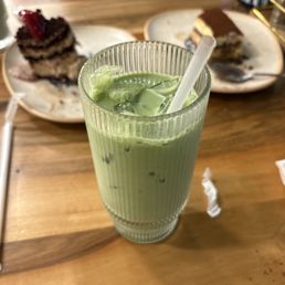 Lavender matcha