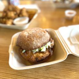 Hot Honey Chicken Sandwich