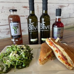 We Olive & Wine Bar - Muffuletta!  Yum!!! Open everyday 10am-9pm