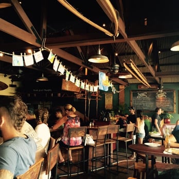 Flatbread Company - The inside - nice tropical feel! - Pizza Near Me - Paia, Hawaii Flatbread Company - The inside - nice tropical feel! - Pizza Near Me - Paia, Hawaii