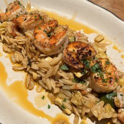 Shrimp With orzo