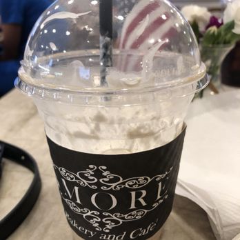 Amore Bakery and Cafe - Sweet cream cold brew granita yum! Whipped cream tastes homemade too - Gelato Near Me - Gretna, Louisiana
