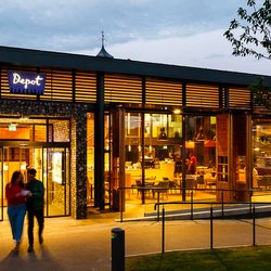 Depot - Depot cinema at dusk