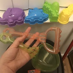 Just $0.69 for these sand toys. Just $0.69 for these sand toys.