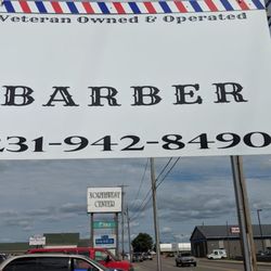 Shaves & Shears Barbershop - Barbershop sign