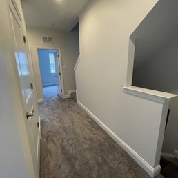 Upstairs hallway Upstairs hallway