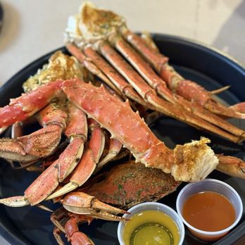 Crabby's - This is the over priced salty and dry sampler - Seafood Near Me - Mays Landing, New Jersey Crabby's - This is the over priced salty and dry sampler - Seafood Near Me - Mays Landing, New Jersey