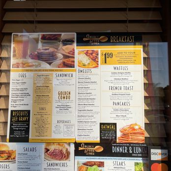 Golden Spoon Diner - Breakfast menu - Diners Near Me - Ocala, Florida Golden Spoon Diner - Breakfast menu - Diners Near Me - Ocala, Florida