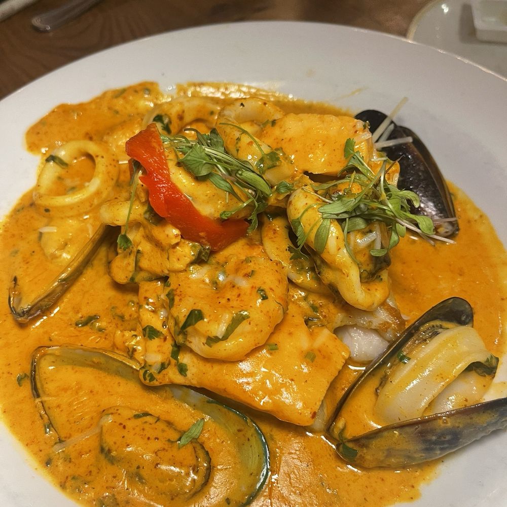 Islas Canarias Cafe - Corvina seafood special - Spanish Near Me - Miami, Florida Islas Canarias Cafe - Corvina seafood special - Spanish Near Me - Miami, Florida