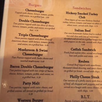 The Bar-B-Q Barn - Menu - pg 5 of 8. - Barbeque Near Me - Harrisburg, Illinois
