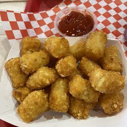 LOTS of Tater Tots LOTS of Tater Tots
