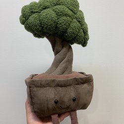 Ricky's Bubbles & Sweets Shoppe - Bonsai tree plush $65