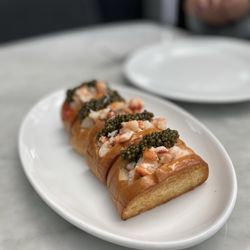 RH Rooftop Restaurant at RH Marin - Mini Lobster Roll with Caviar