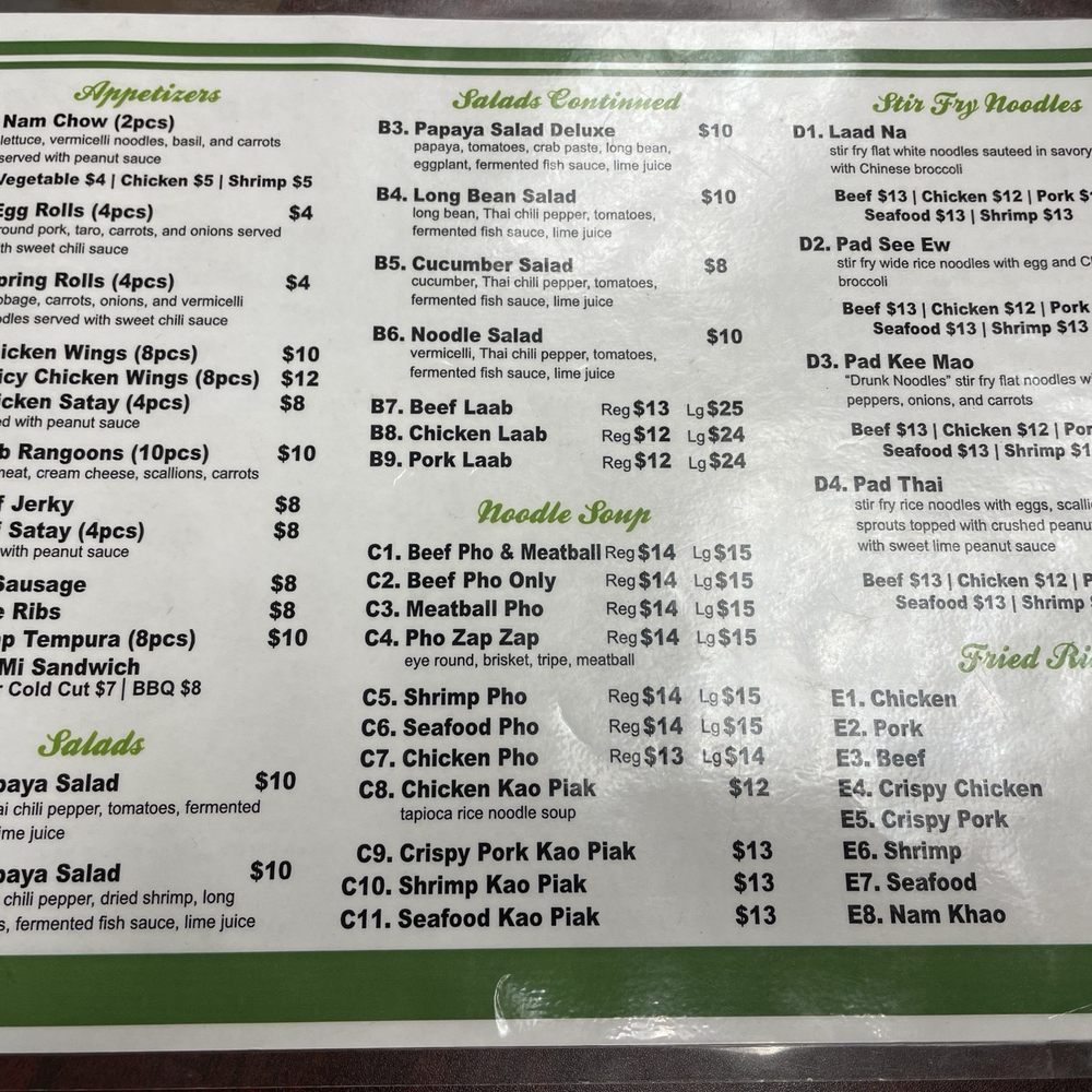 Pho Zap Zap - Menu - Soup Near Me - Providence, Rhode Island Pho Zap Zap - Menu - Soup Near Me - Providence, Rhode Island