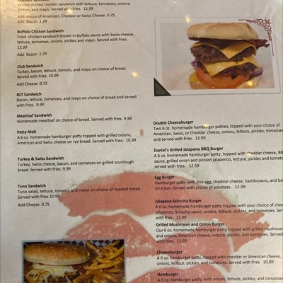 Menu photo 1 My Love's Diner Kaufman, TX