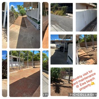 Jay Landscaping - Monthly visit @ Ewa beach property thanks - Landscaping Near Me