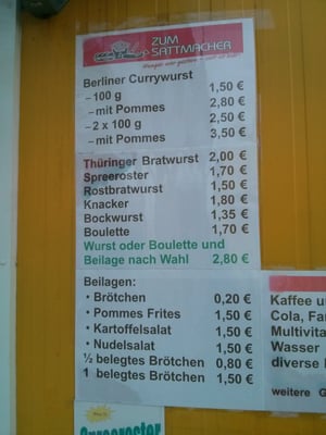 Menu photo 2 Zum Sattmacher Berlin, BE