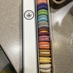Macaron flavors in my review!