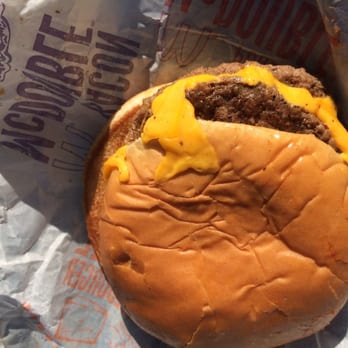 McDonald's - Burger is off the bun, squished, and destroyed. I ordered 3 burgers, all were like this. - Fast Food Near Me - Grand Blanc, Michigan